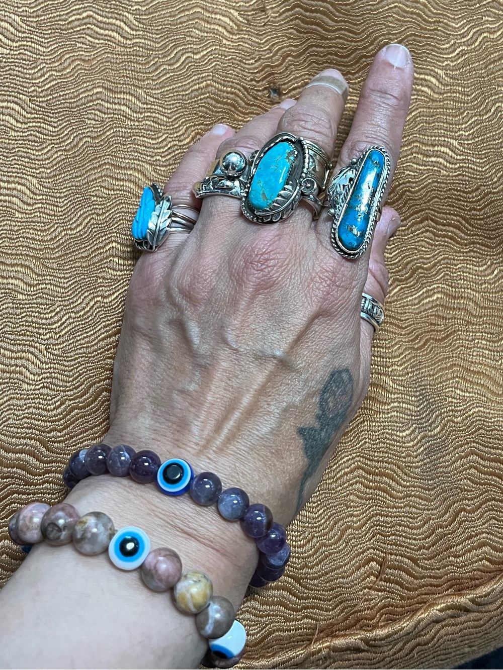 Old Pawn Turquoise Ring